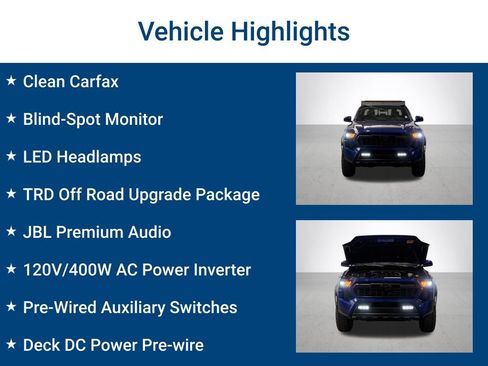 Used 2024 Toyota Tacoma TRD Off-Road w/ TRD Off Road Upgrade Package AWD/4WD image 3
