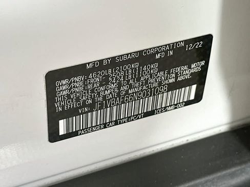 Used 2022 Subaru WRX Premium AWD/4WD image 20