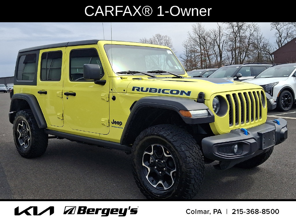 Used 2023 Jeep Wrangler Unlimited Rubicon 4xe AWD/4WD image 3