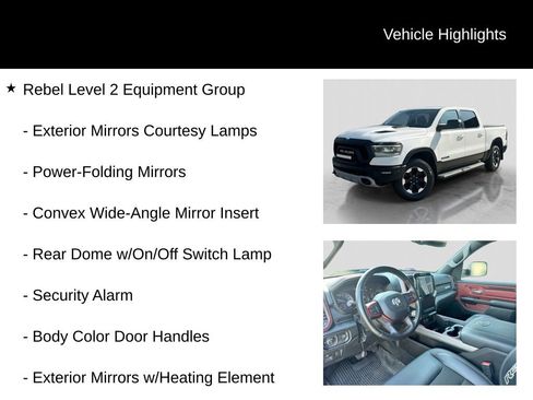 Used 2022 RAM 1500 Rebel w/ Rebel Level 2 Equipment Group AWD/4WD image 16