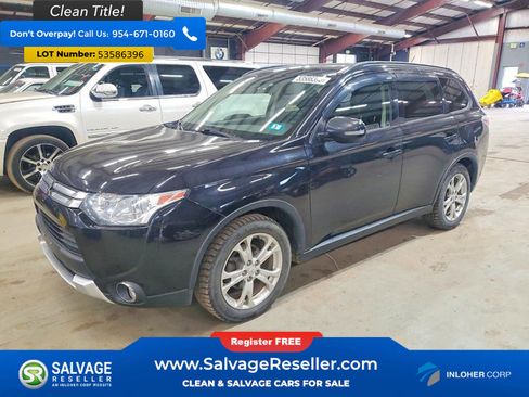 Used 2015 Mitsubishi Outlander SE AWD/4WD image 1
