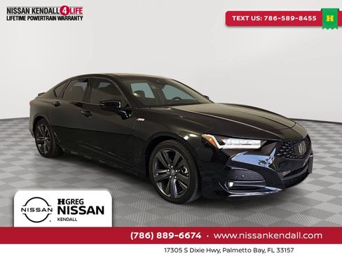 Used 2023 Acura TLX SH-AWD w/ A-SPEC Pkg image 1