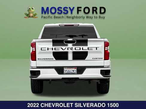 Used 2022 Chevrolet Silverado 1500 Custom w/ Rally Edition AWD/4WD image 7