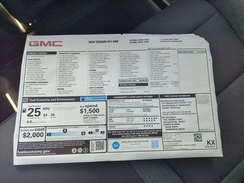 New 2026 GMC Terrain AT4 w/ Convenience Package III image 18