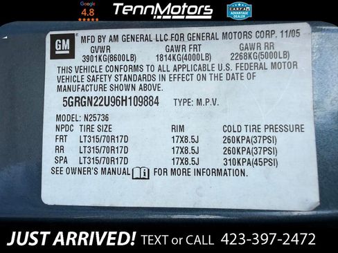 Used 2006 HUMMER H2 SUT AWD/4WD image 29
