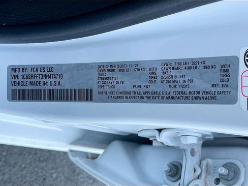 Used 2022 RAM 1500 Big Horn image 30