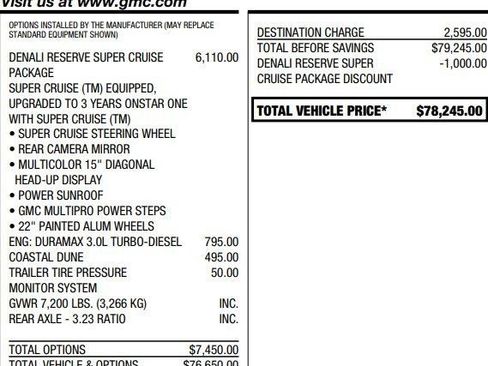 Used 2026 GMC Sierra 1500 Denali image 2