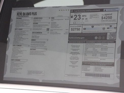 New 2025 Volvo XC90 B6 Plus image 18