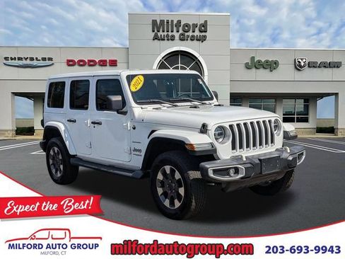 Used 2021 Jeep Wrangler Unlimited Sahara AWD/4WD image 1