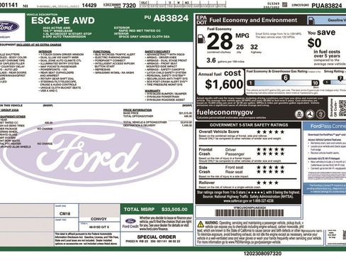 Certified 2023 Ford Escape Active image 5