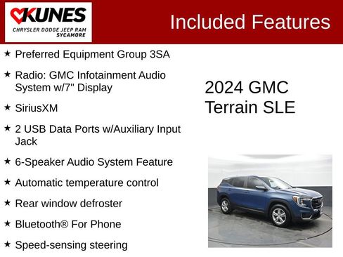 Used 2024 GMC Terrain SLE AWD/4WD image 3