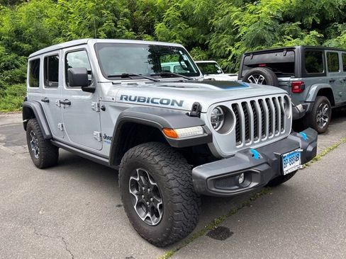 Used 2022 Jeep Wrangler Unlimited Rubicon 4xe w/ Cold Weather Group AWD/4WD image 1