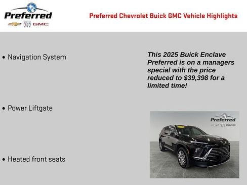 Certified 2025 Buick Enclave Preferred AWD/4WD image 2