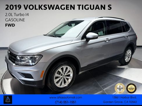 Used 2019 Volkswagen Tiguan S w/ Driver Assistance Package FWD image 1