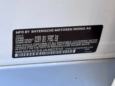 Used 2018 BMW 320i xDrive Sedan AWD/4WD image 34