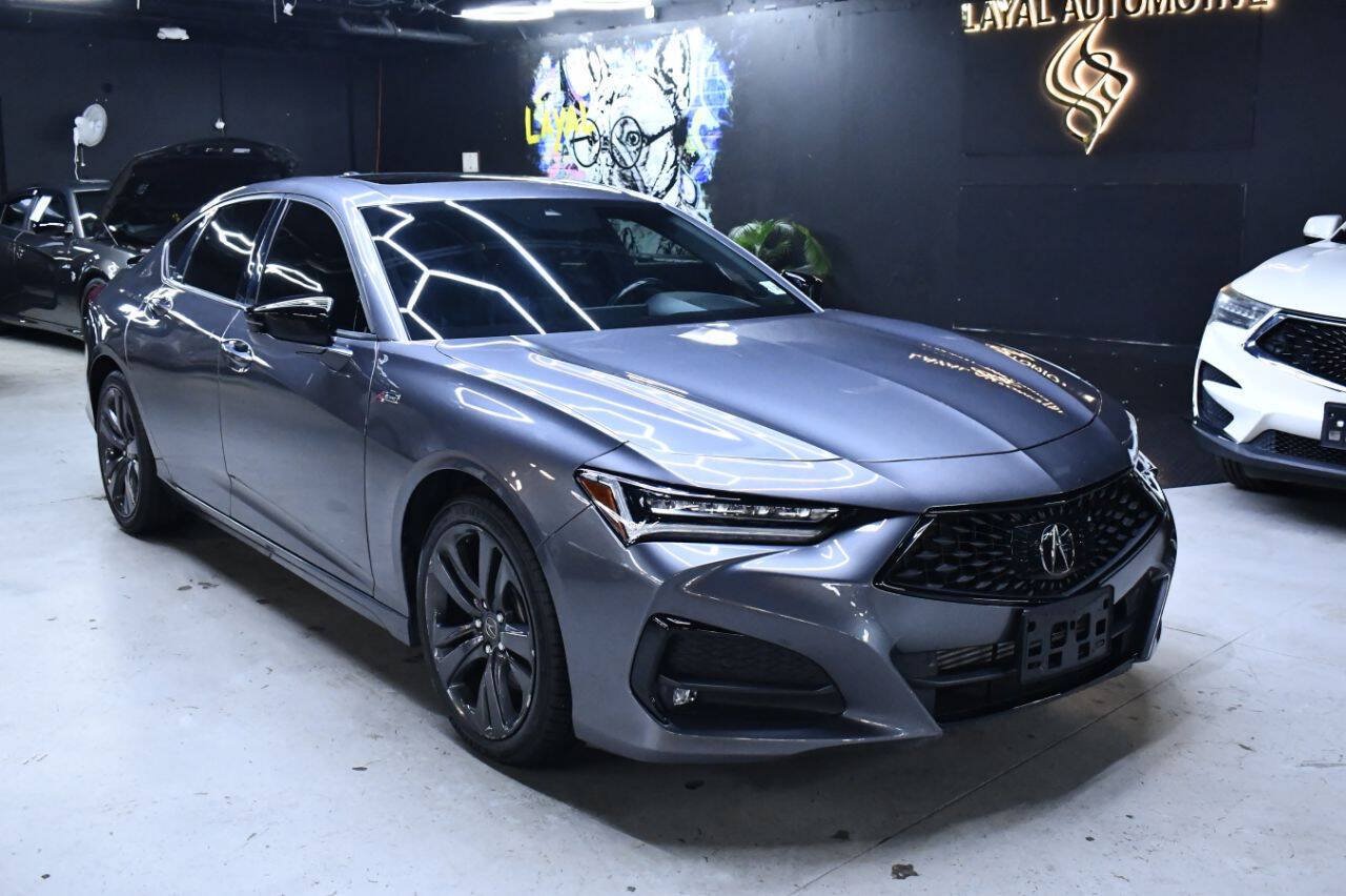 Used 2023 Acura TLX w/ A-SPEC Package AWD/4WD image 4