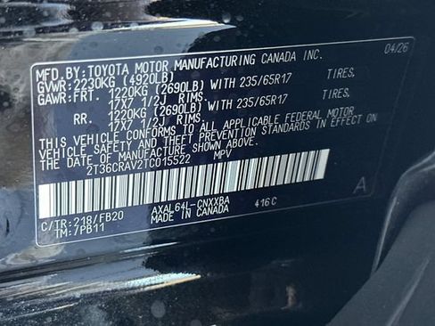 Used 2026 Toyota RAV4 LE AWD/4WD image 26