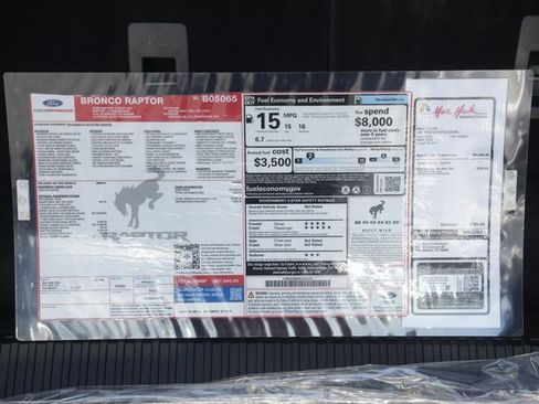 New 2025 Ford Bronco Raptor image 30