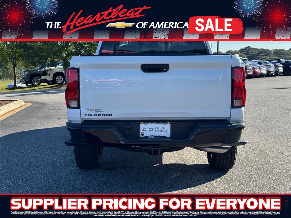 New 2026 Chevrolet Colorado W/T w/ WT Custom Package RWD image 4