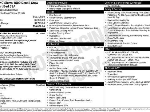 Used 2022 GMC Sierra 1500 Denali w/ Denali Reserve Package image 5