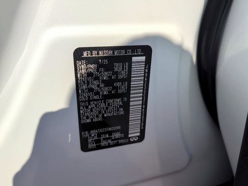 New 2026 INFINITI QX80 Autograph image 26