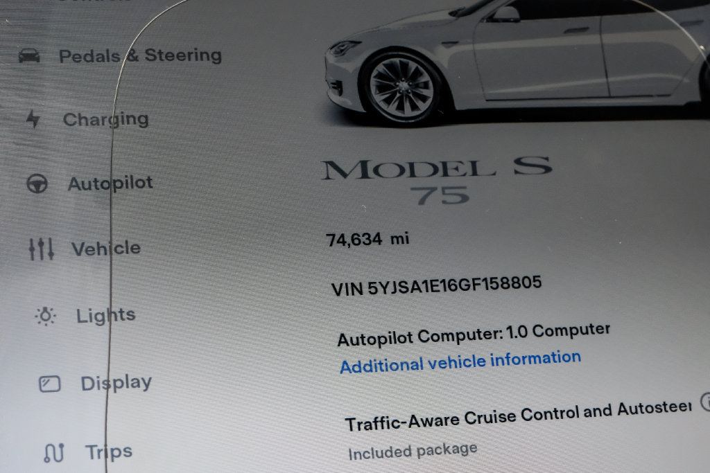 Used 2016 Tesla Model S 75 RWD image 21