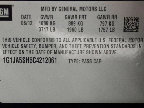 Used 2012 Chevrolet Sonic LS image 30