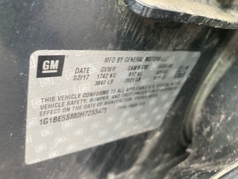 Used 2017 Chevrolet Cruze LT w/ Convenience Package image 34