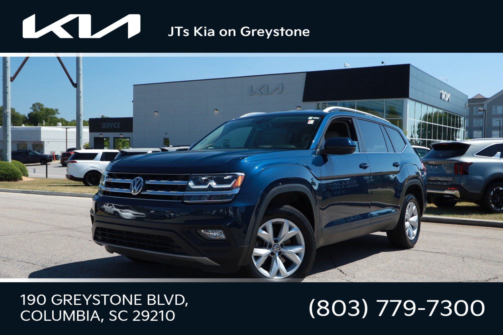 Used 2018 Volkswagen Atlas SE FWD 360° Tour