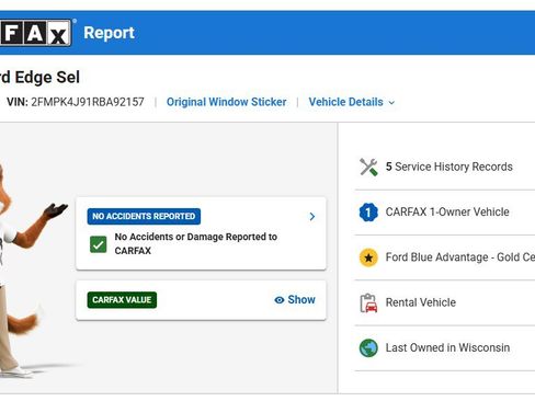 Certified 2024 Ford Edge SEL AWD/4WD image 2