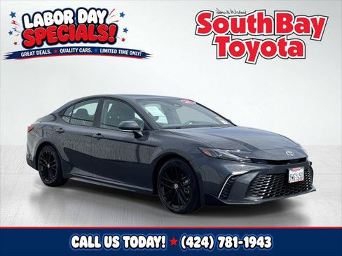Certified 2025 Toyota Camry SE w/ Multimedia Upgrade Package FWD image 1