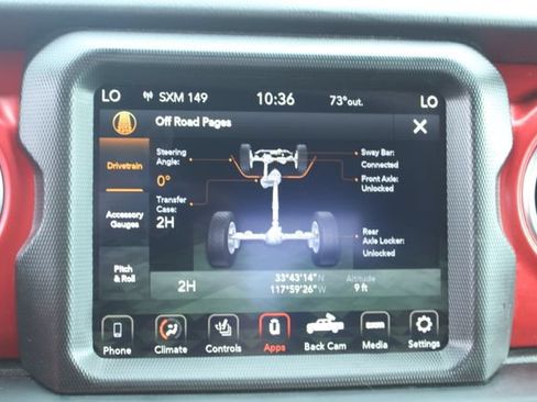 Used 2023 Jeep Gladiator Rubicon w/ LED Lighting Group AWD/4WD image 36