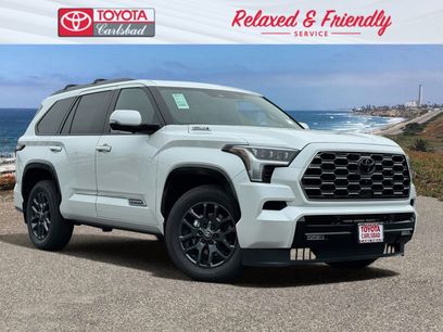 New 2026 Toyota Sequoia Platinum