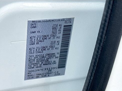 Certified 2026 INFINITI QX60 Luxe w/ Cargo Package FWD image 36