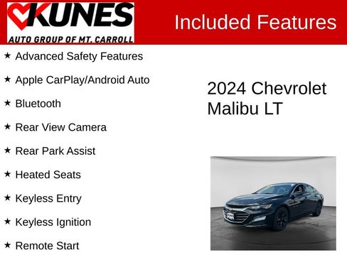 Used 2024 Chevrolet Malibu LT FWD image 3