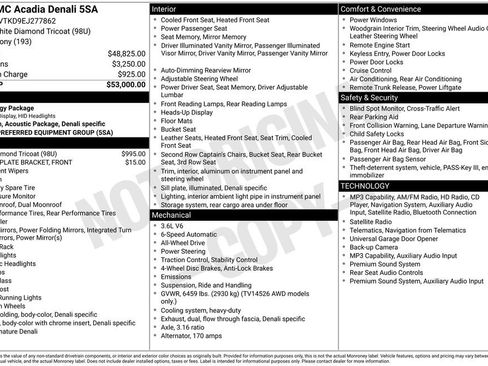 Used 2014 GMC Acadia Denali AWD/4WD image 4