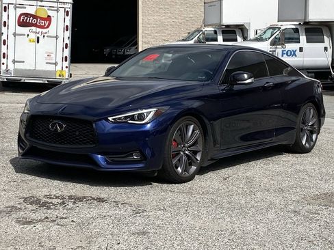 Certified 2022 INFINITI Q60 Red Sport 400 w/ Cargo Package RWD image 2