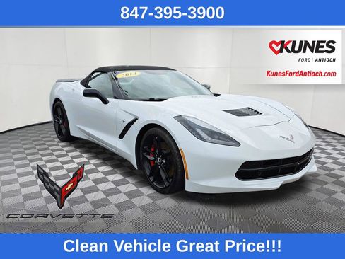 Used 2014 Chevrolet Corvette Stingray Convertible w/ 2LT Preferred Equipment Group RWD image 9