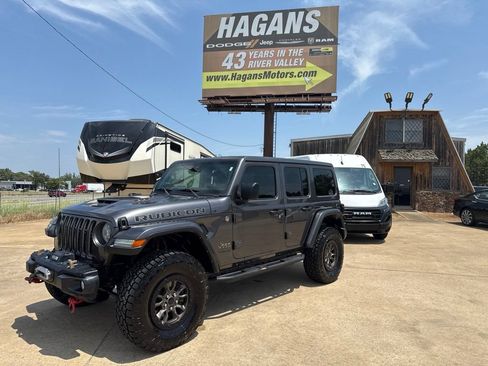 Certified 2021 Jeep Wrangler Unlimited Rubicon w/ Trailer Tow Package AWD/4WD image 1
