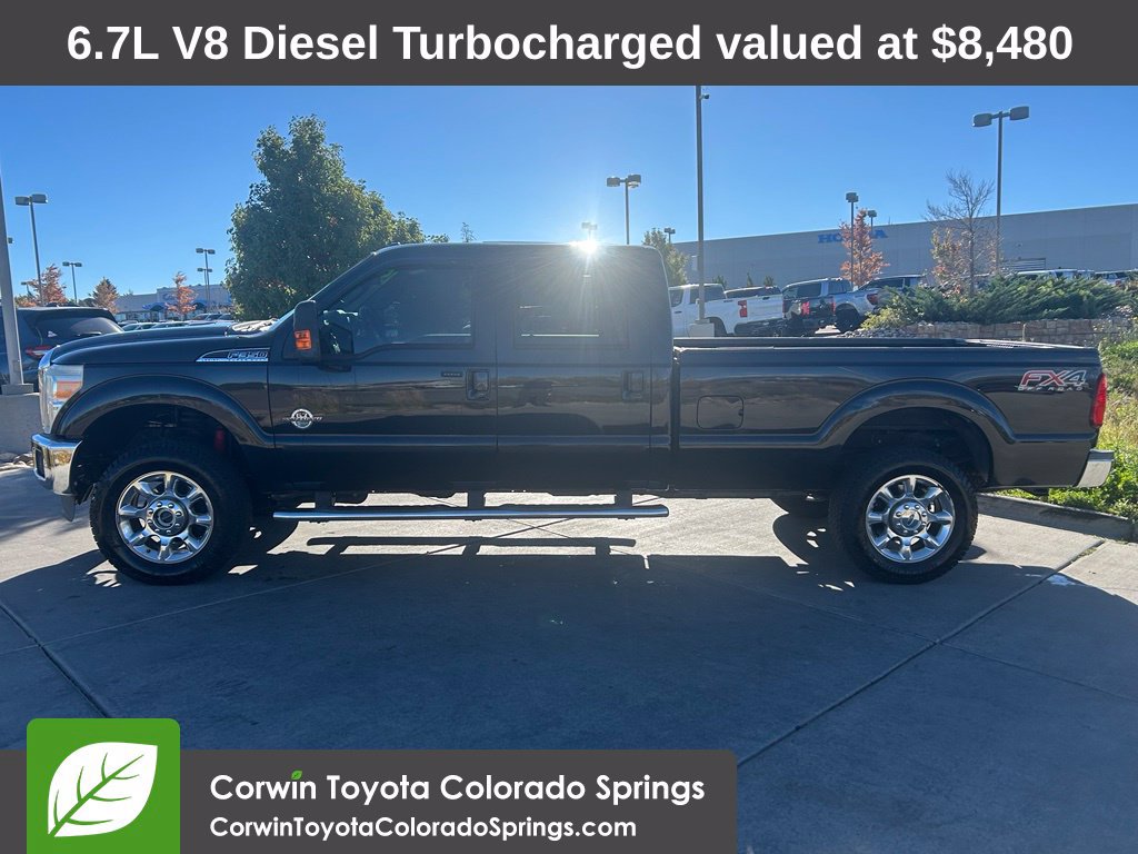 Used 2015 Ford F350 Lariat w/ Lariat Ultimate Package AWD/4WD image 5