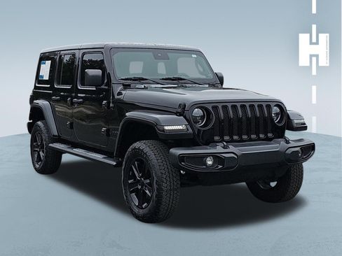 Used 2021 Jeep Wrangler Unlimited Sahara AWD/4WD image 1