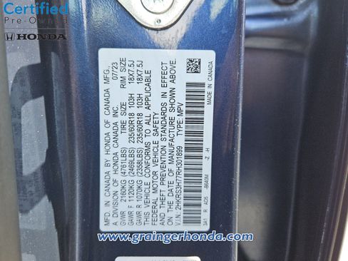 Certified 2024 Honda CR-V EX-L image 14