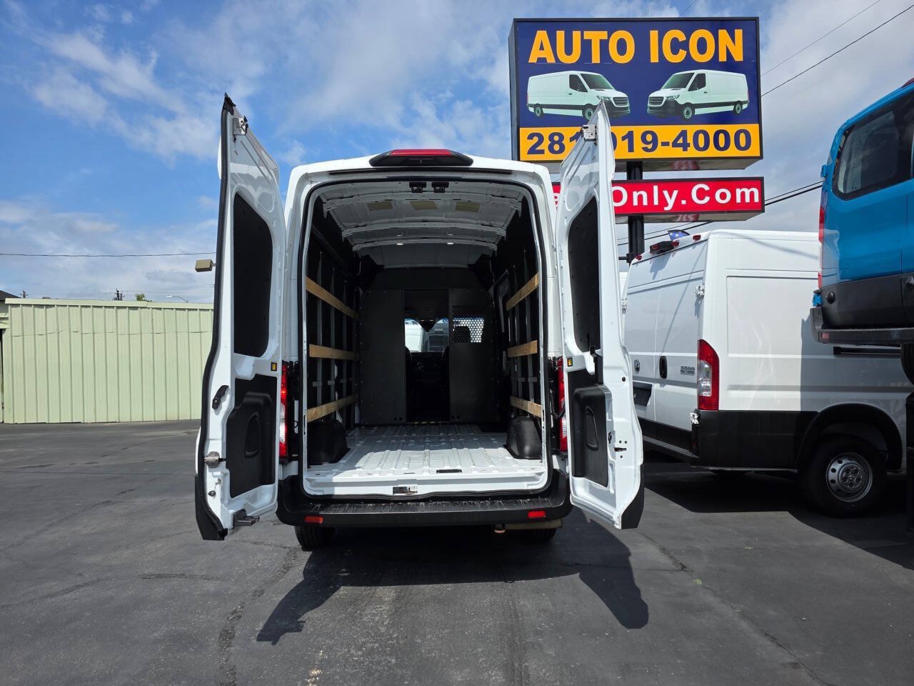 Used 2021 Ford Transit 250 148 High Roof w/ Load Area Protection Package RWD image 12