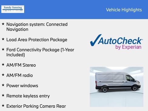 New 2026 Ford Transit 250 148 Medium Roof w/ Load Area Protection Package RWD image 8