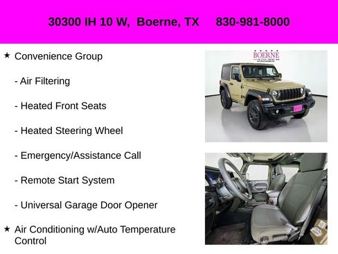 Used 2025 Jeep Wrangler Sport S image 30