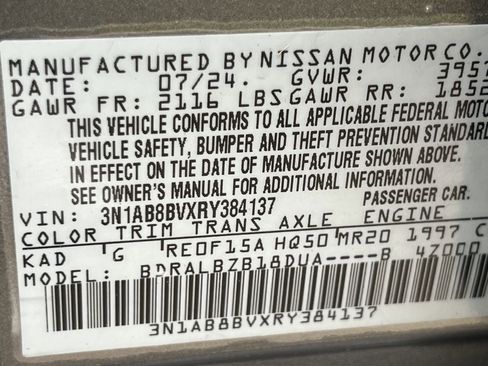 Certified 2024 Nissan Sentra S FWD image 25