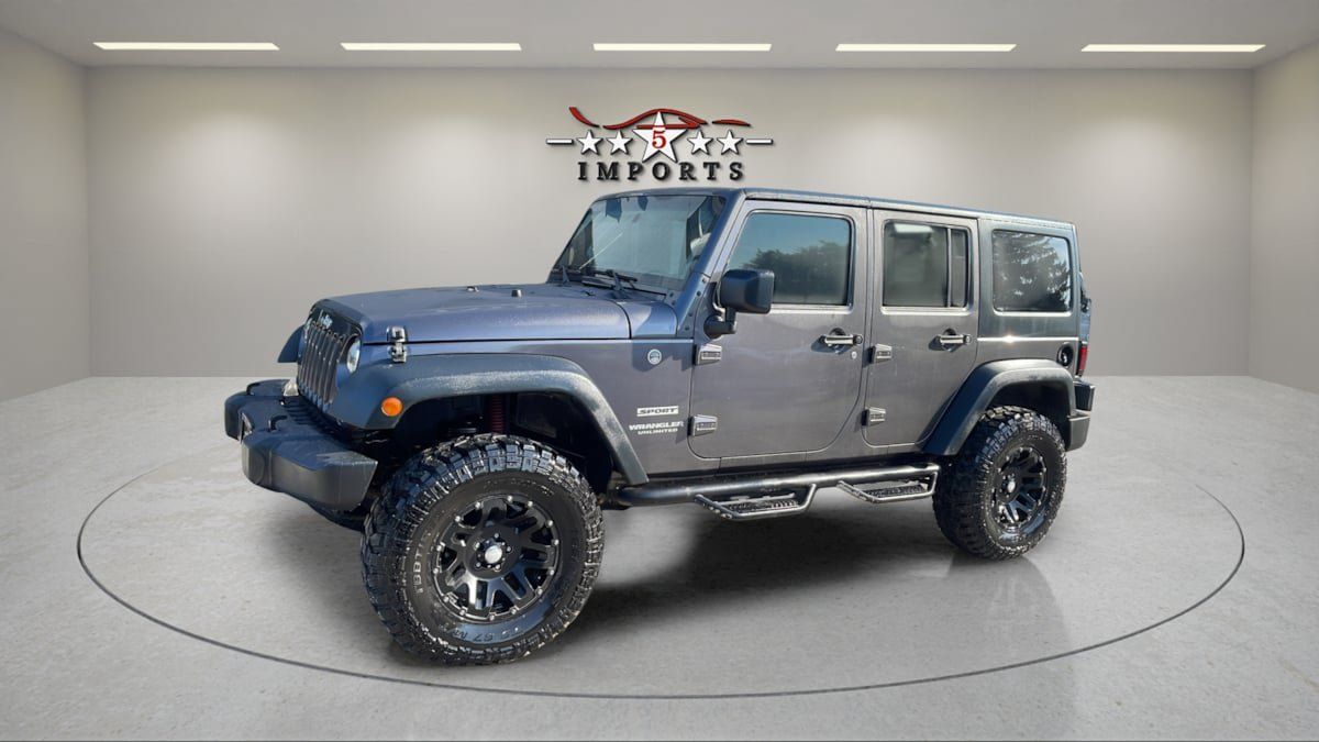 Used 2017 Jeep Wrangler Unlimited Sport w/ Quick Order Package 24S AWD/4WD image 1