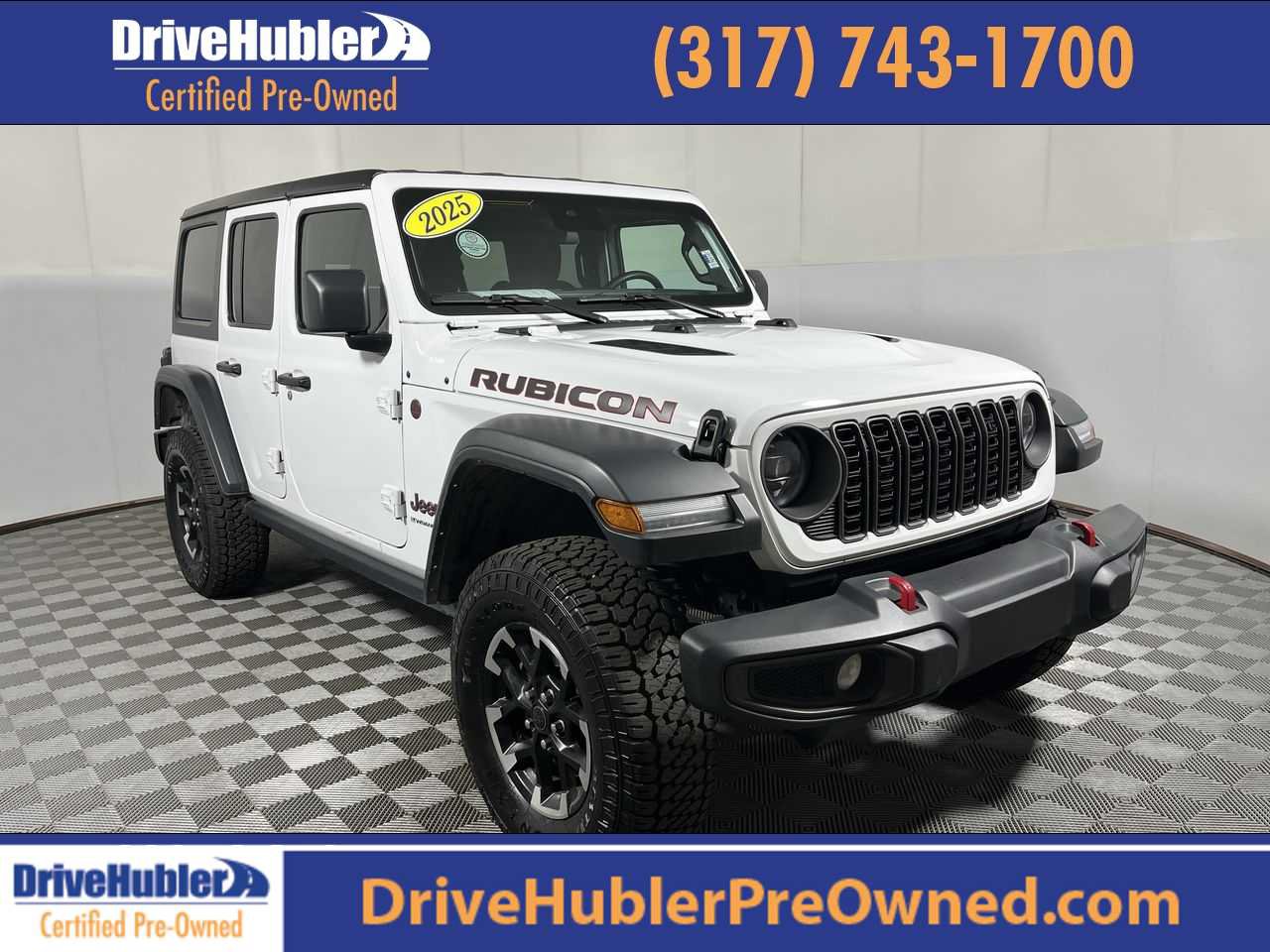 Used 2025 Jeep Wrangler Unlimited Rubicon AWD/4WD image 1