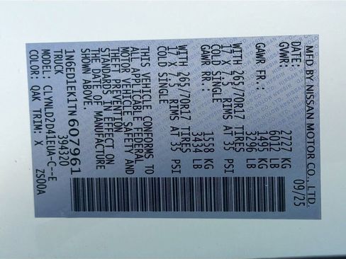 New 2026 Nissan Frontier PRO-4X image 34