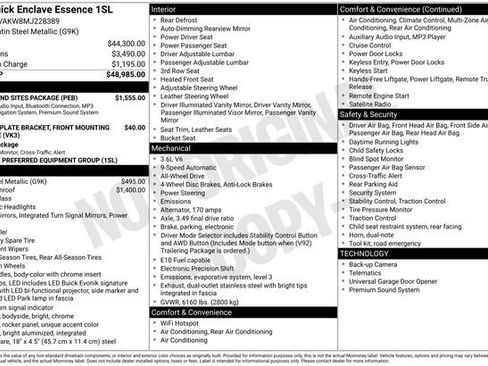 Used 2021 Buick Enclave Essence w/ Sound and Sites Package image 15